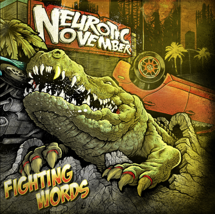 NEUROTIC NOVEMBER - Fighting Words cover